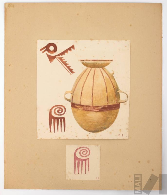 Estudio de cerámica y motivos chancay