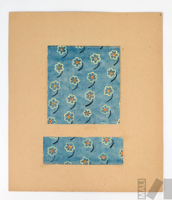 Diseño para estampado de tela