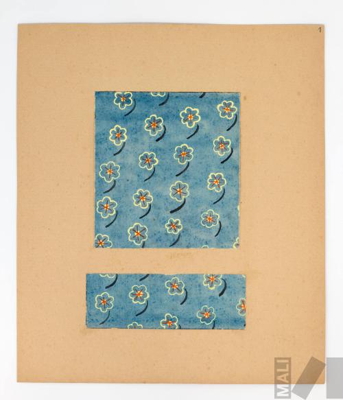 Diseño para estampado de tela