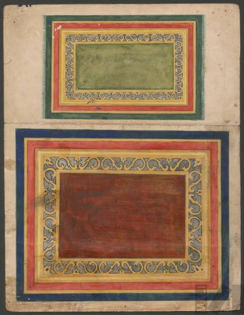 Diseño para alfombras en estilo neoperuano