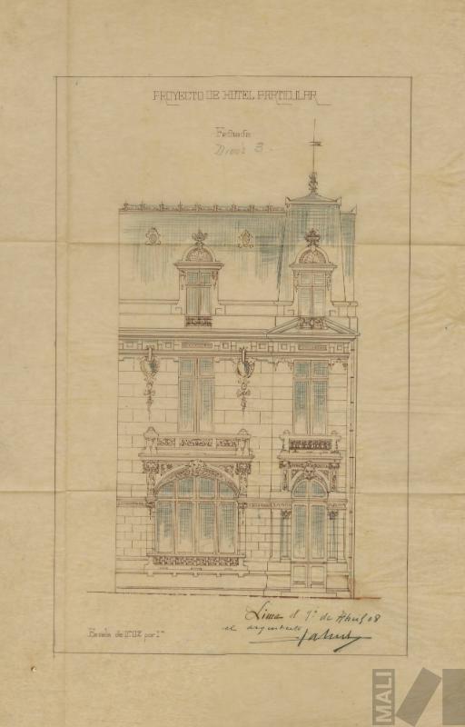 Proyecto de hotel particular