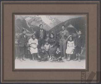 Retrato de grupo familiar