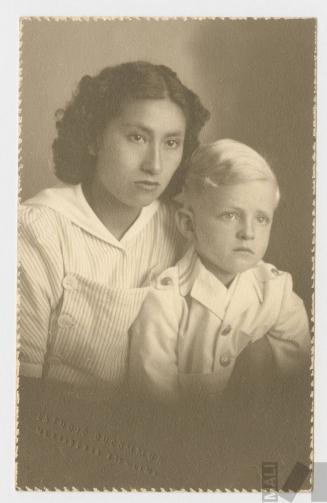 Mario Luis Canessa y su niñera