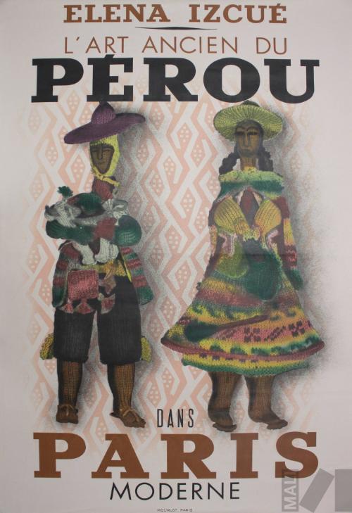 Afiche L’art ancien du Pérou dans Paris moderne