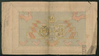 Estudio para cofre incaico