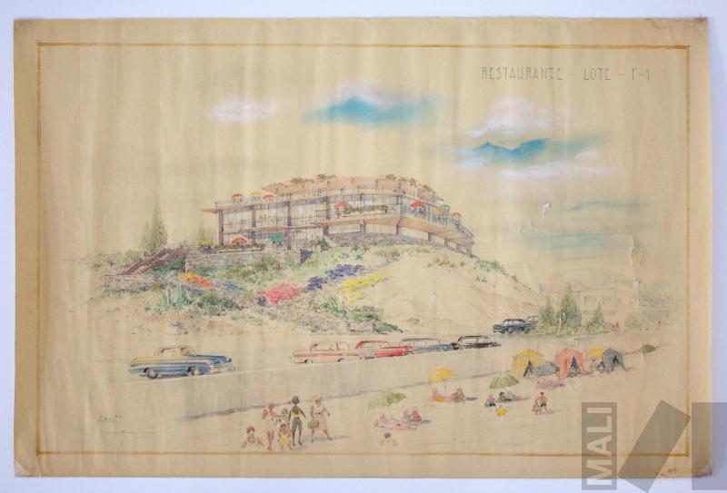 Diseño de restaurante para el balneario de Santa María del Mar