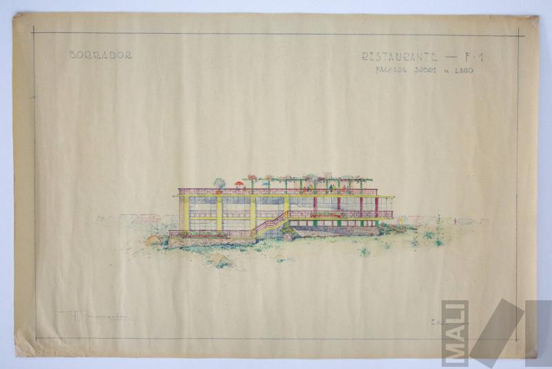 Diseño de restaurante para el balneario de Santa María del Mar