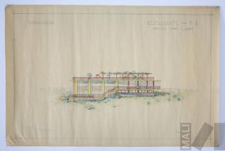 Diseño de restaurante para el balneario de Santa María del Mar