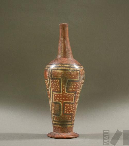 Tazón con motivo de serpiente bicéfala