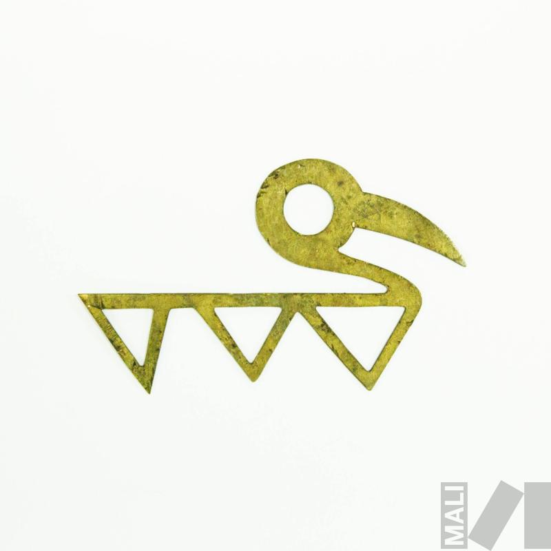 Prototipo para diseño de joyería que representa a un ave