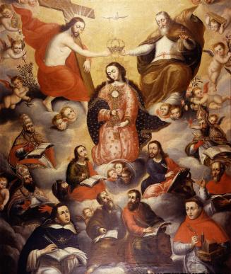 Coronación de la Virgen con la Eucaristía