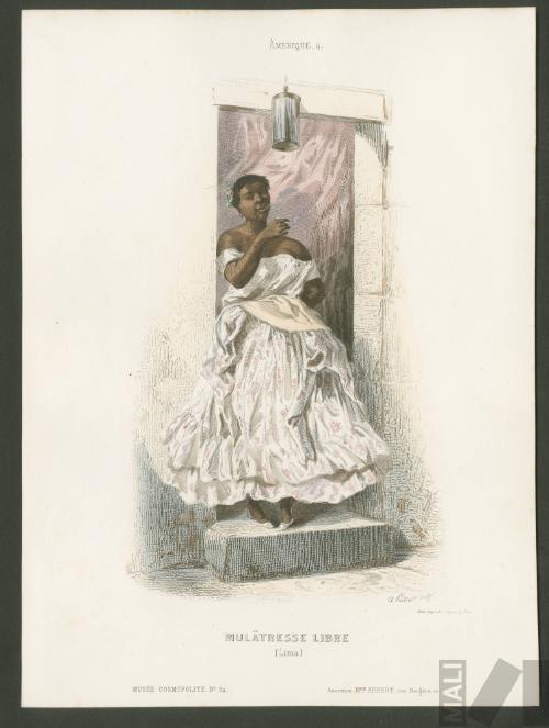 Mulata liberta (Lima), de la serie Musée Cosmopolite
