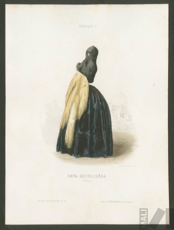 Saya desplegada (Lima), de la serie Musée Cosmopolite