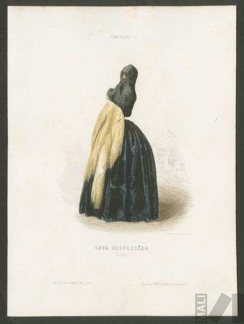 Saya desplegada (Lima), de la serie Musée Cosmopolite