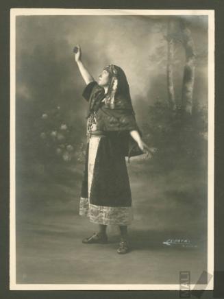 María Klinger como Mama Illa, en "Ollanta" de José María Valle Riestra