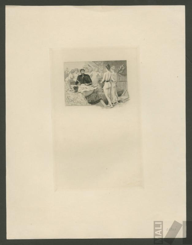 Viñeta para  'Le Paroissien du 
célibataire', libro de Octave 
Uzanne