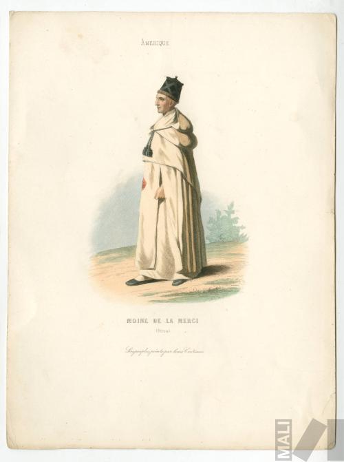 Mercedario. Serie Les peuples peints par leurs Costumes