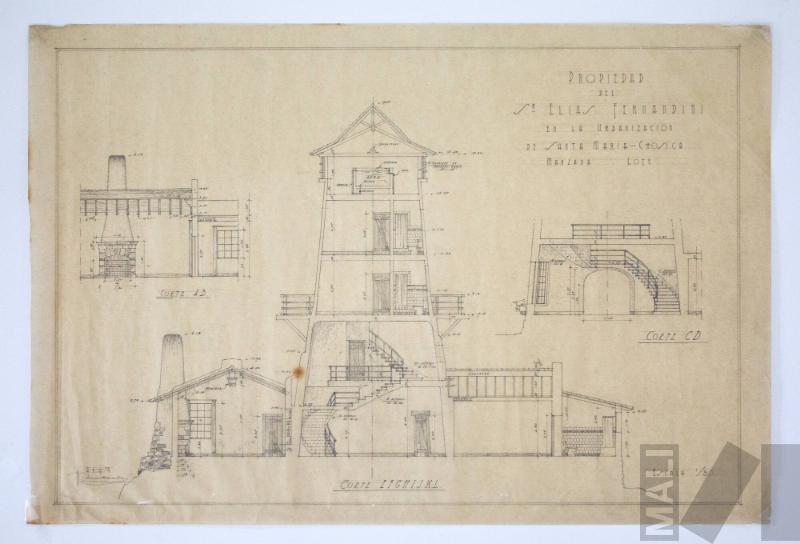Diseño de molino de viento para la Lotización Santa María, Chosica