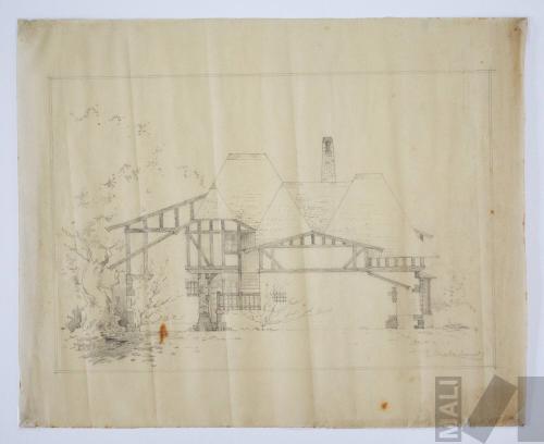 Diseño de casa para Elías Fernandini en El Olivar, Lima