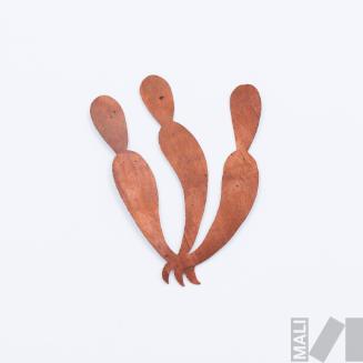 Prototipo para diseño de joyería que representa a una forma vegetal