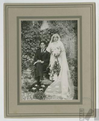 Andrés Fuente y esposa