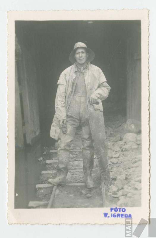 Autorretrato en mina de Morococha