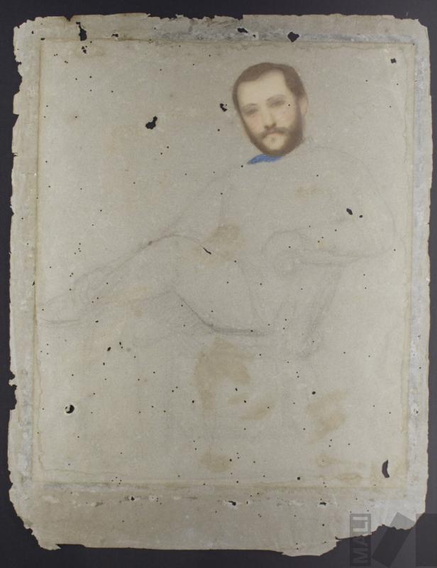 Estudio para retrato de hombre