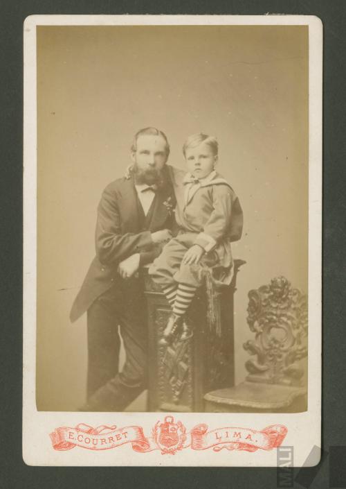 Jacob Scheel y su hijo Guillermo