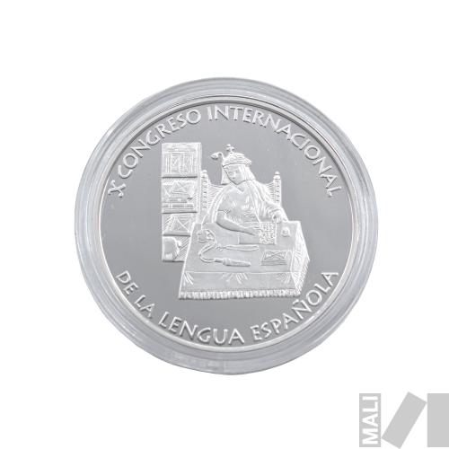 Moneda conmemorativa por el X Congreso Internacional de la Lengua española