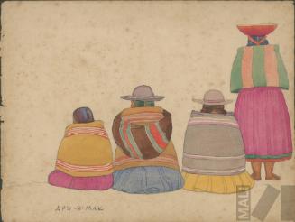 Estudio de trajes femeninos - Sierra Sur