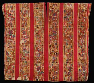 Uncu con diseños estilizados