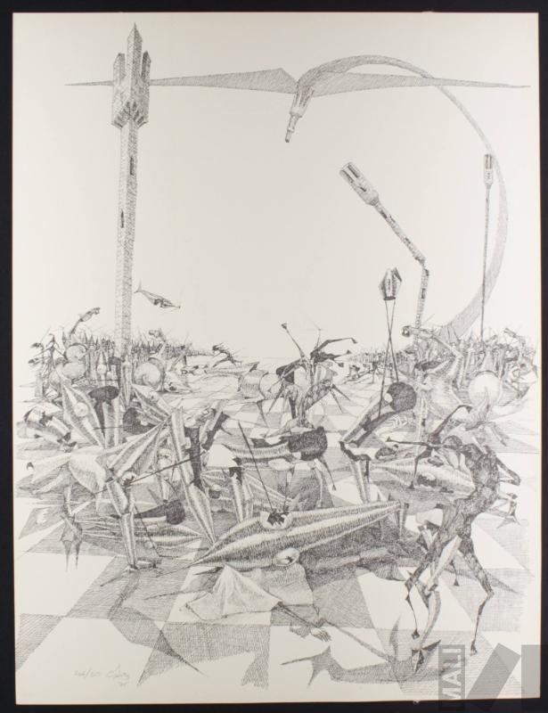 II-10. Eleusis. Serie Tablero de ajedrez