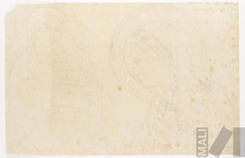 Dos estudios de la Virgen María