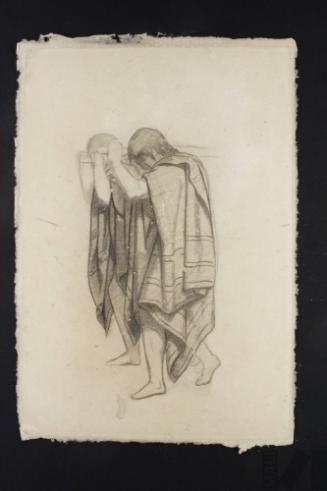 Cargadores indígenas, estudio para 'El entierro del cura o Manchaypuito'