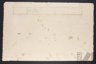 Friso con escena de historia clásica