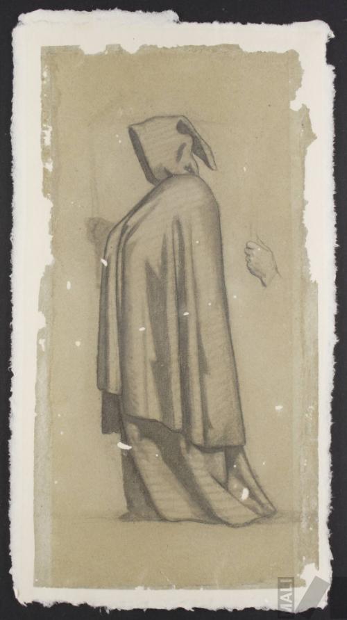 Fraile, estudio para ´El entierro del cura o Manchaypuito´