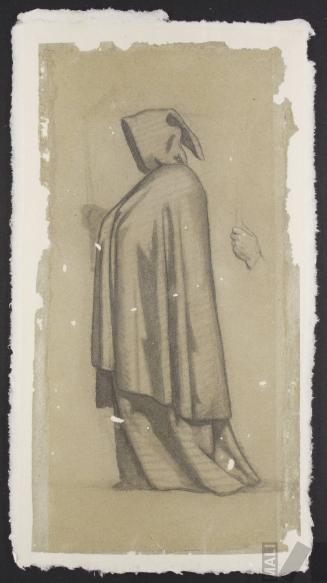 Fraile, estudio para ´El entierro del cura o Manchaypuito´