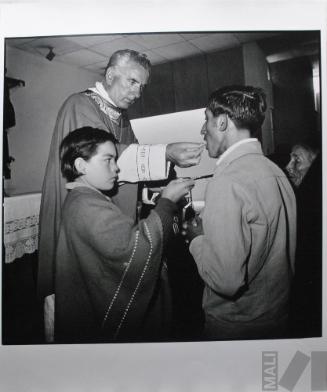 The Bishop Dante Frasnelli Tartar Offering Communion, Huari, Callejón de Conchucos

