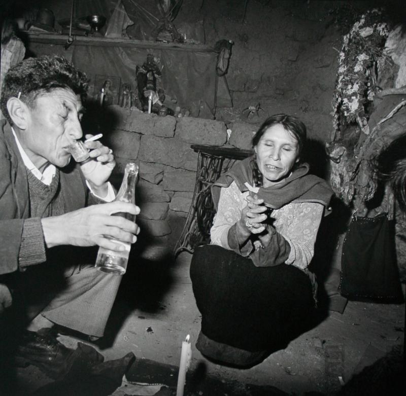 Espiritu and Teodora-Coca Seance
