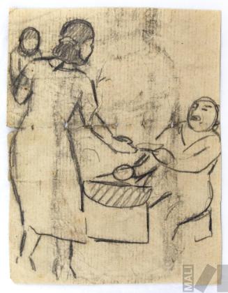 La venta, estudio para 'Procesión del Señor de los Milagros'