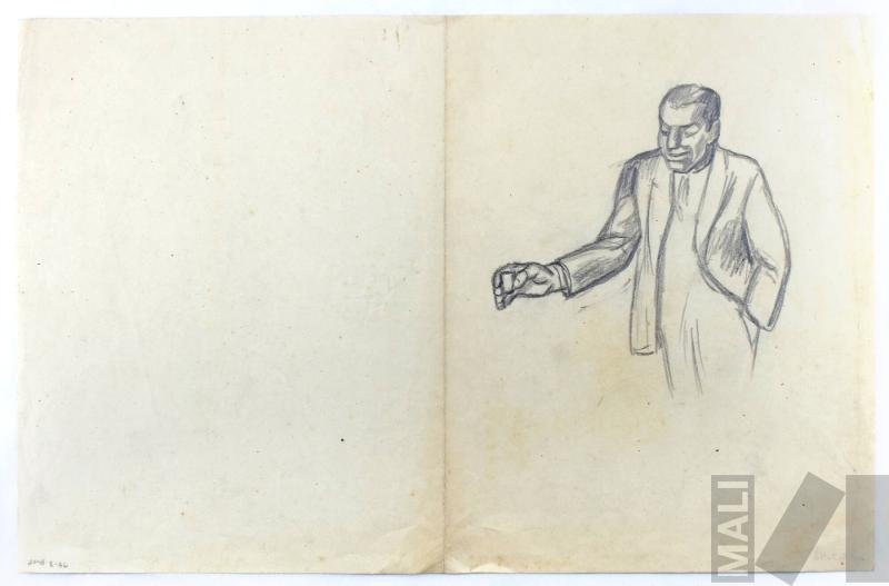 Bebedor, estudio para 'Farra con batería'