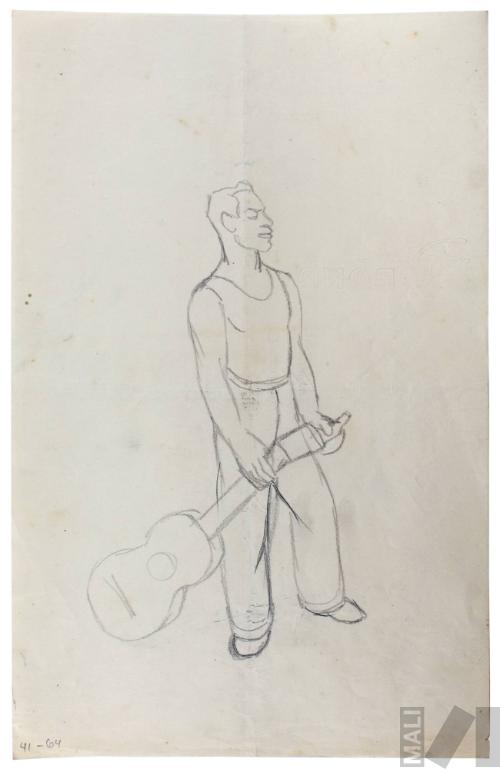 Estudio de músico para 'Callejón limeño'