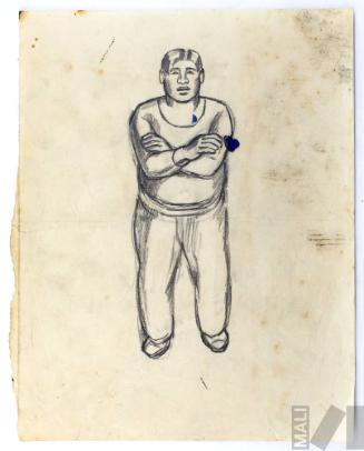 Estudio de joven para 'Callejón limeño'