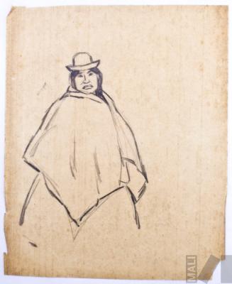 Estudio de mujer indígena