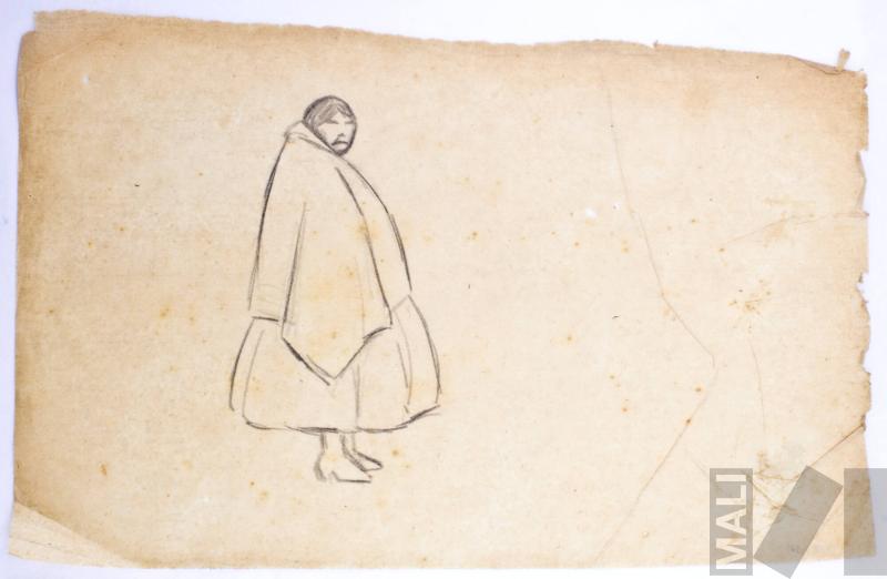 Estudio de mujer indígena