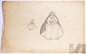 Estudio de mujer indígena