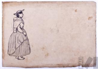 Estudio de mujer indígena