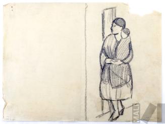 Estudio de mujer con niño