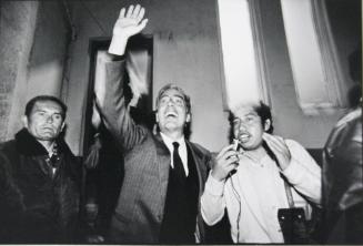 Mario Vargas Llosa, campaña presidencial 1990. Serie Lima hoy