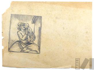 Estudio para 'Madre indígena'